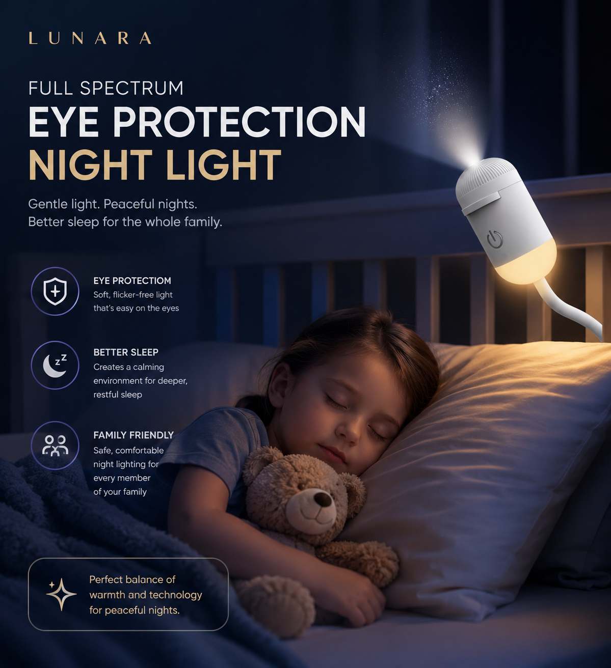 2-in-1 Galaxy Projector Lamp